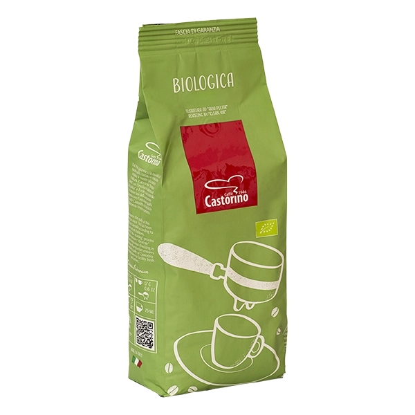 Organic whole bean blend – 1 kg aroma-preserving bag